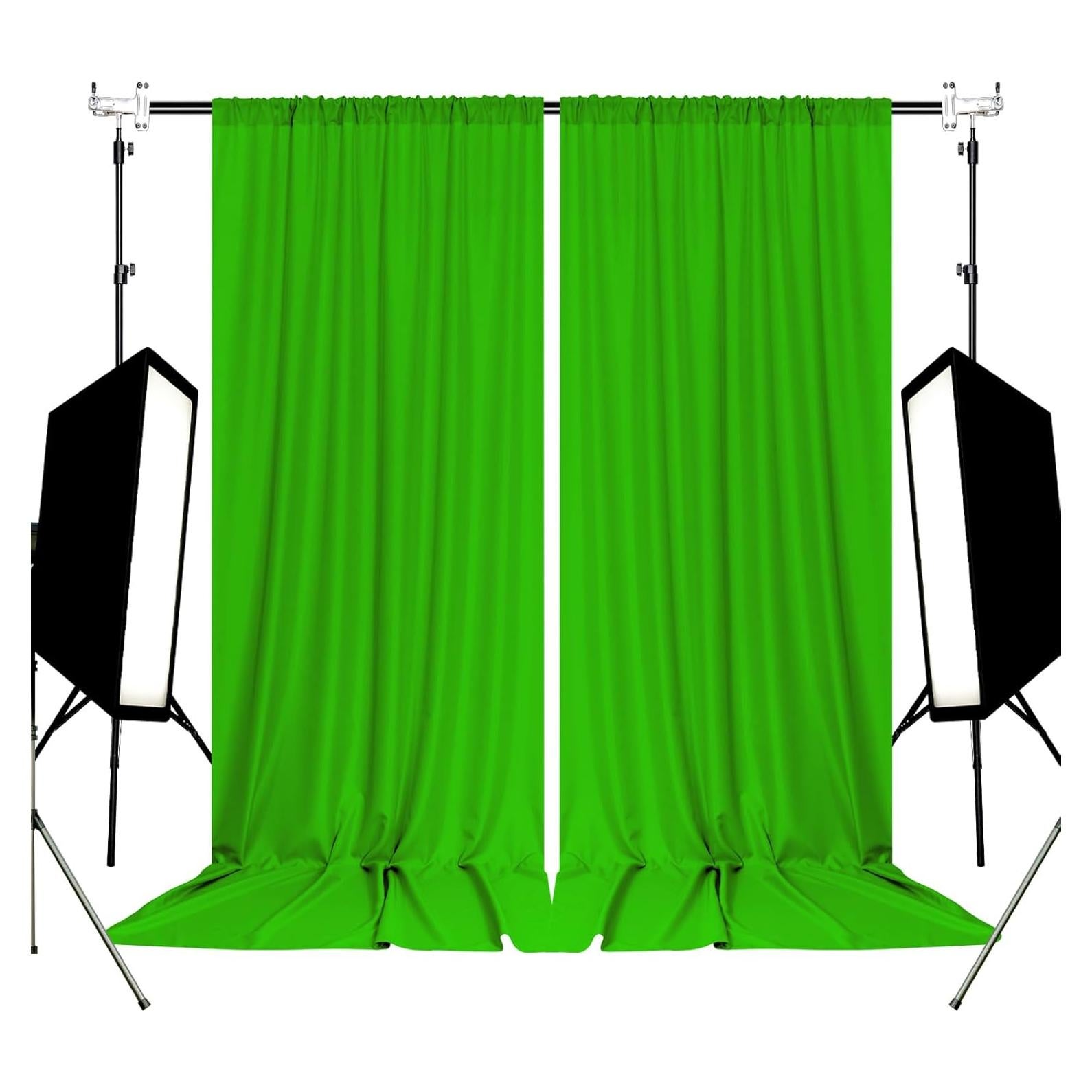 Cortina de Fondo Verde MYSKY HOME 3m x 2.4m para Fotografía