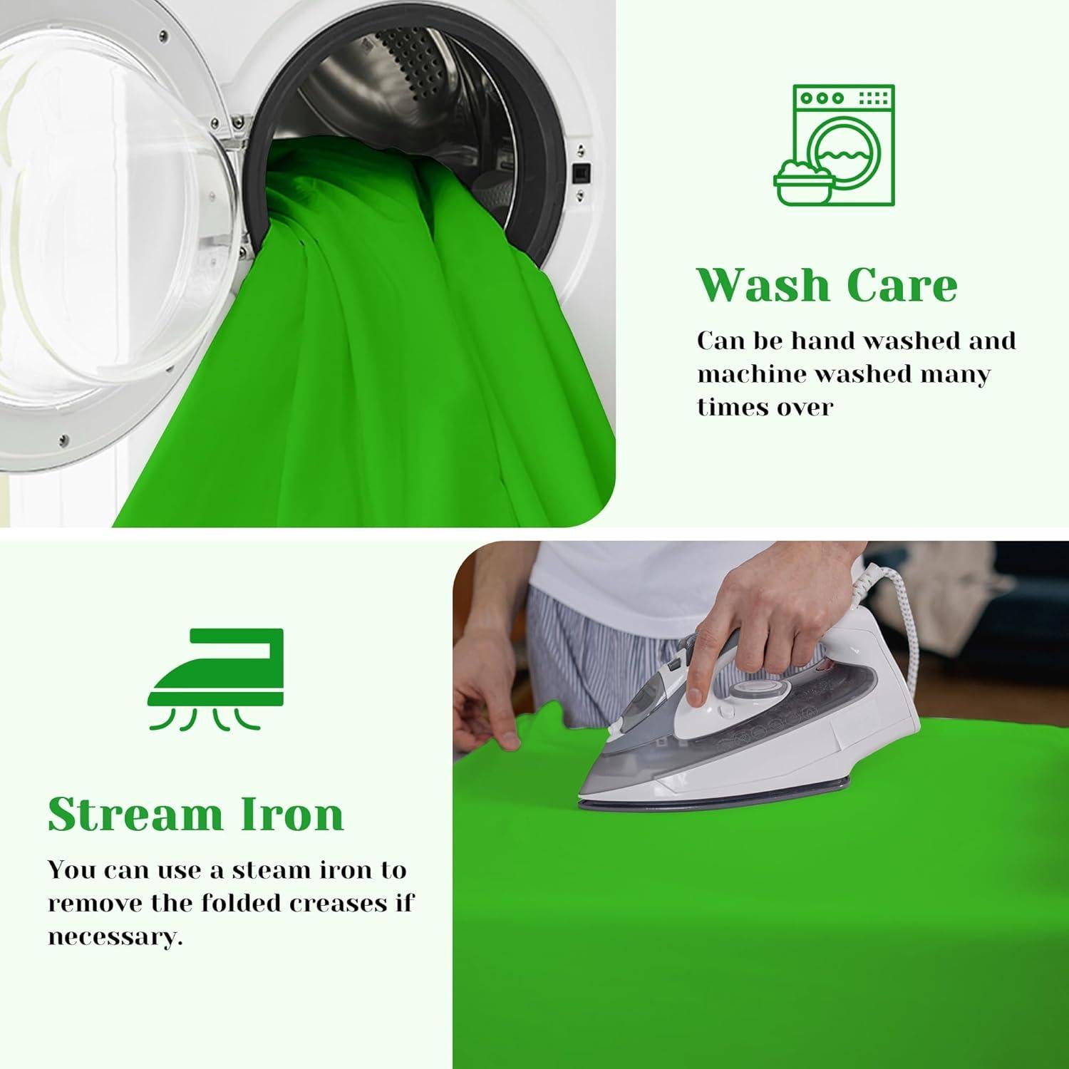 Cortina de Fondo Verde MYSKY HOME 3m x 2.4m para Fotografía