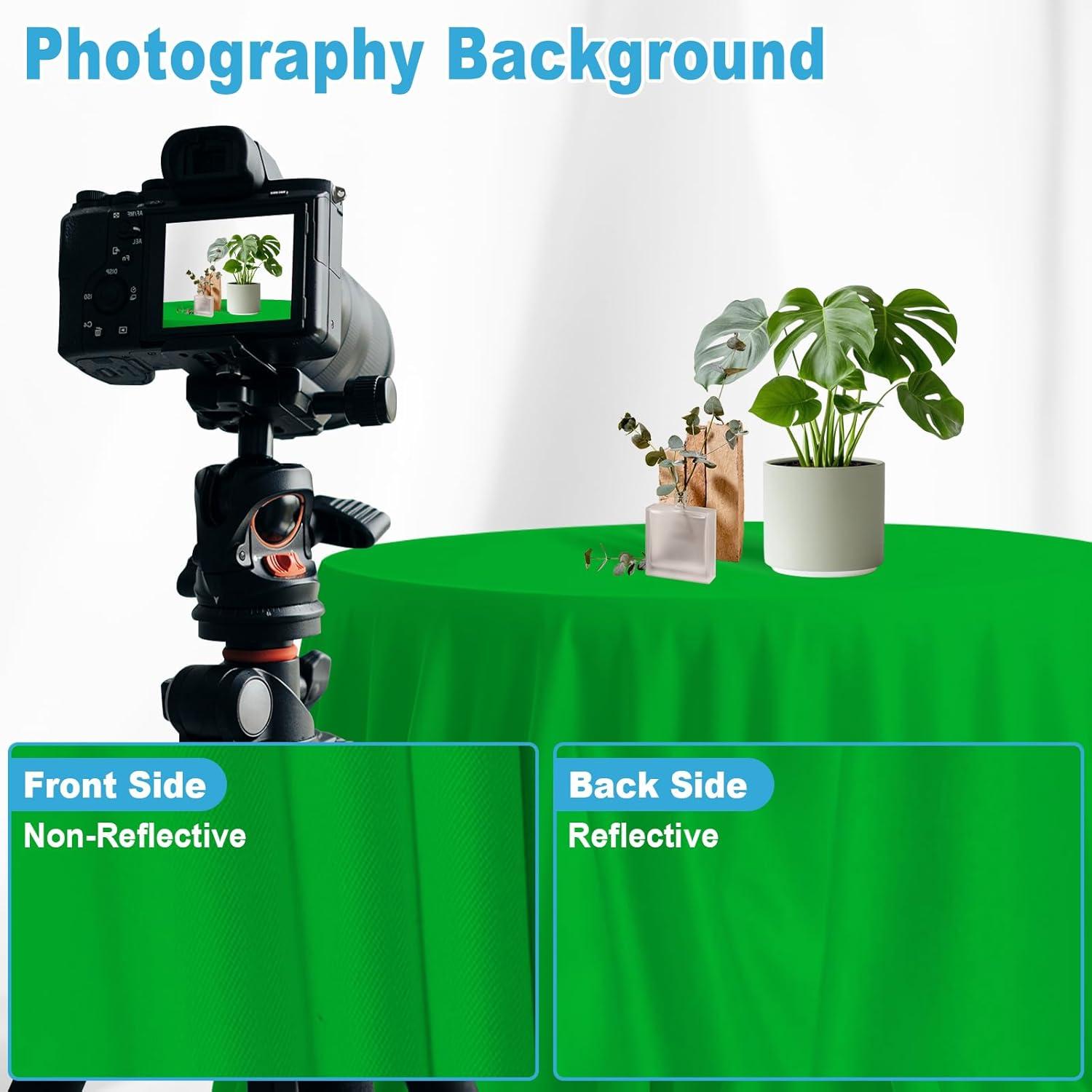 Fondo de Pantalla Verde 1.52x2.13m Poliester LYLYCTY