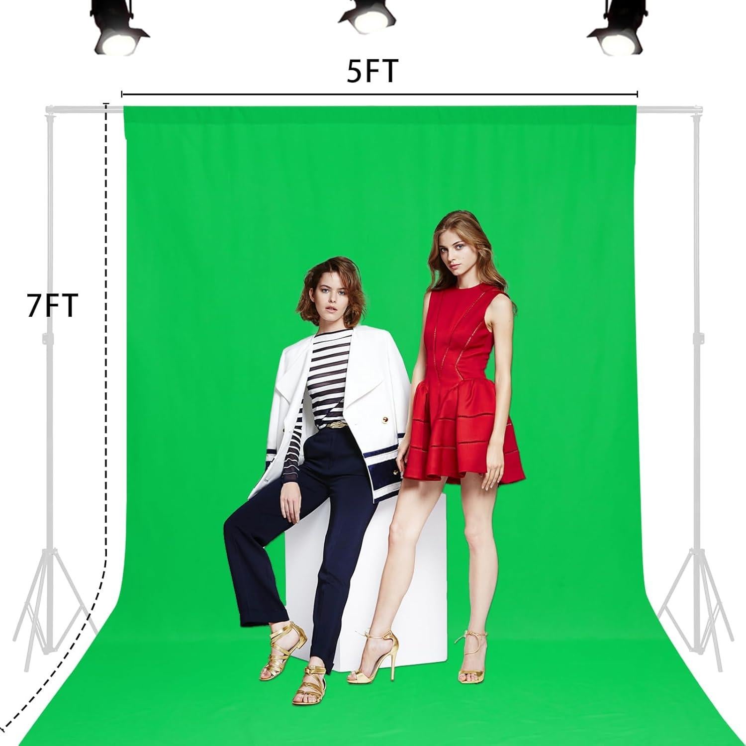 Fondo Verde TRLYC 1.52x2.13m para Fotografía y Video