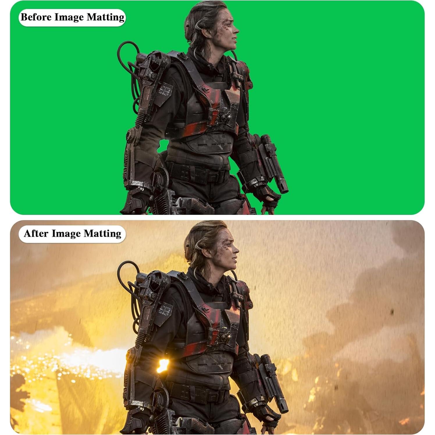 Fondo Verde TRLYC 1.52x2.13m para Fotografía y Video