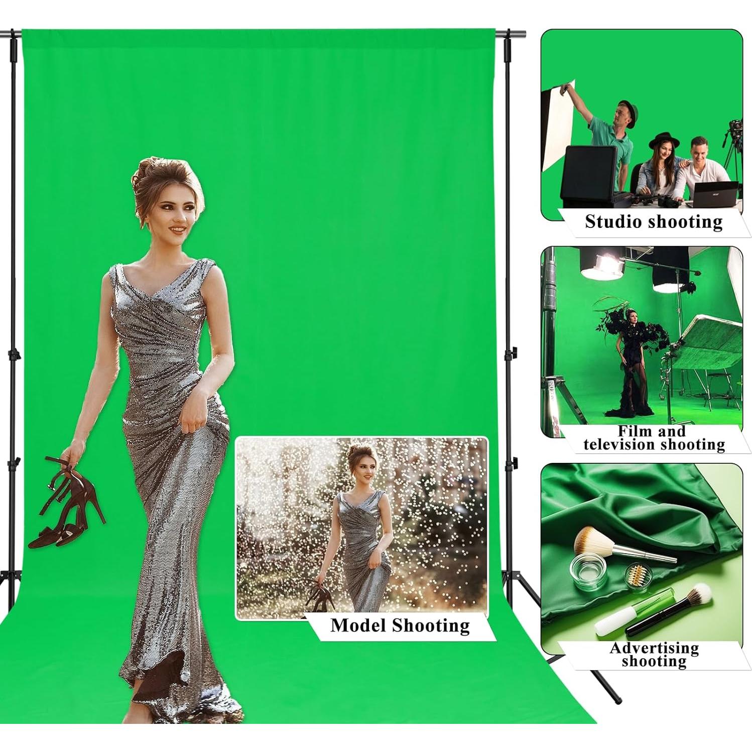 Fondo Verde TRLYC 1.52x2.13m para Fotografía y Video