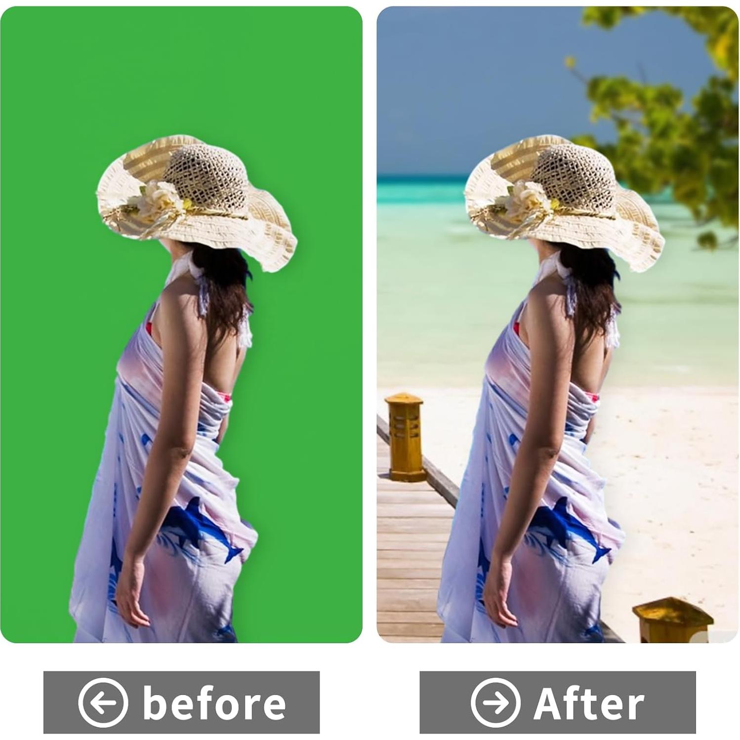 Fondo Verde 1.83x2.74m Easy-Going para Estudio Fotográfico