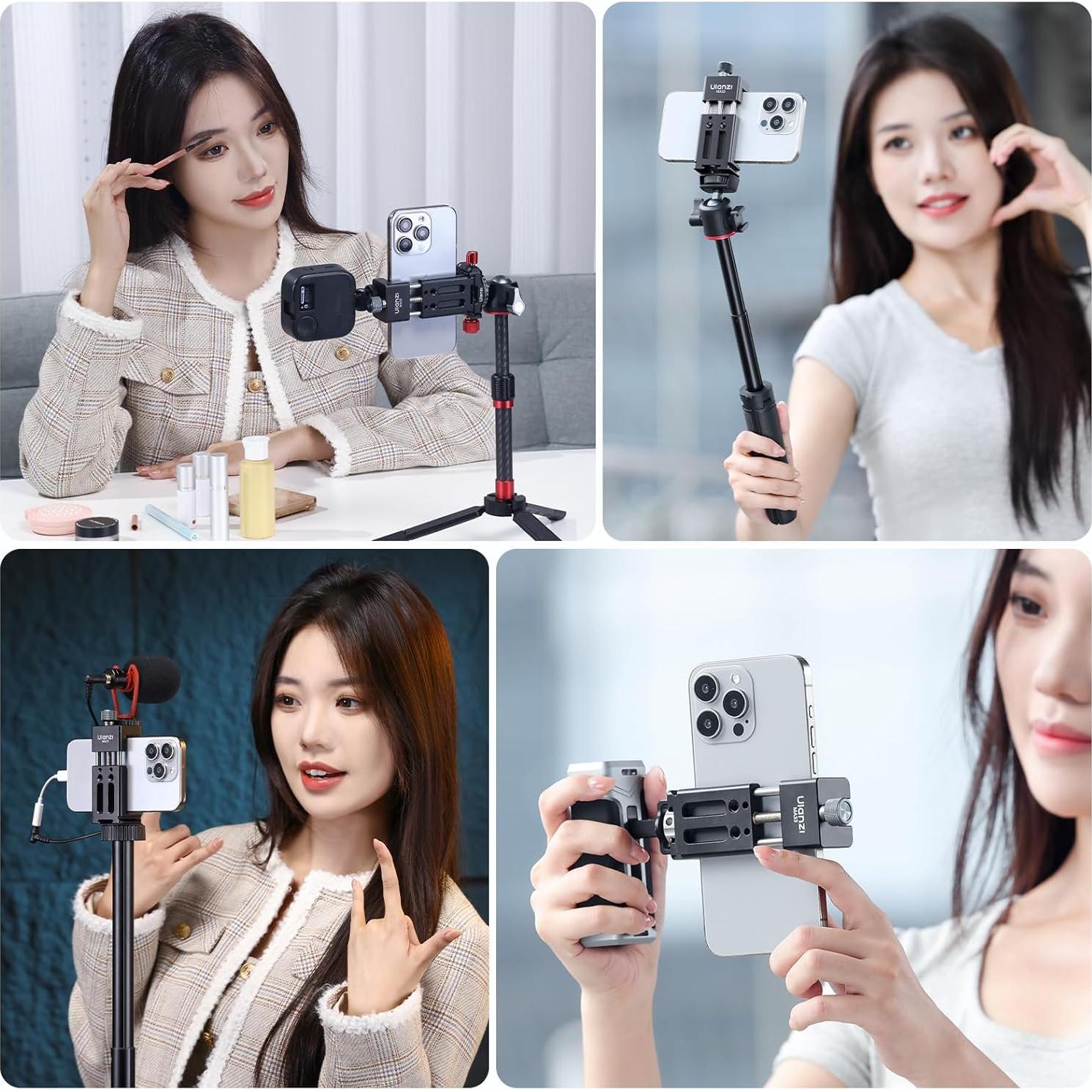 Soporte de Trípode Ulanzi MA33 para Teléfono Ajustable 360°