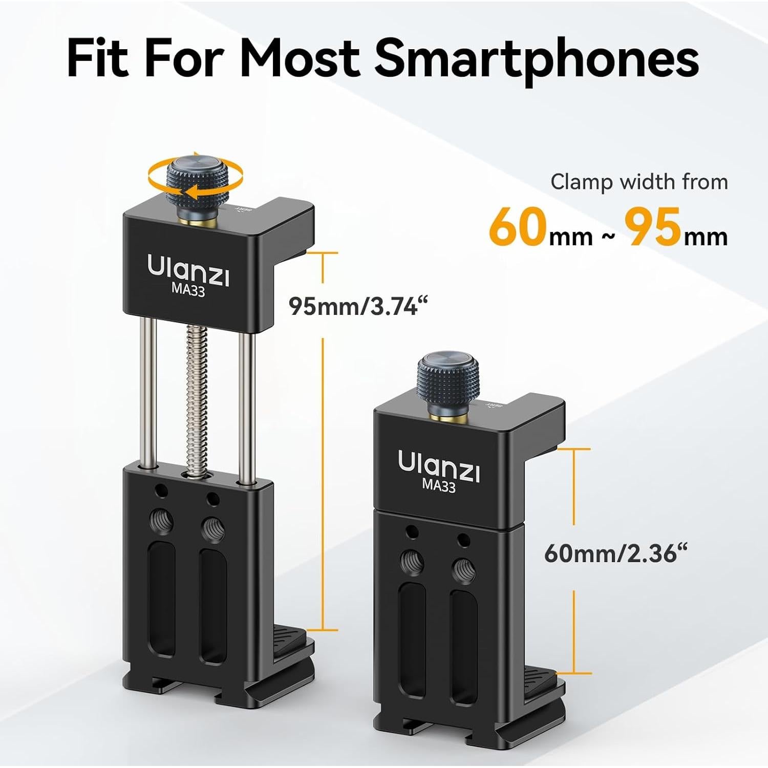 Soporte de Trípode Ulanzi MA33 para Teléfono Ajustable 360°