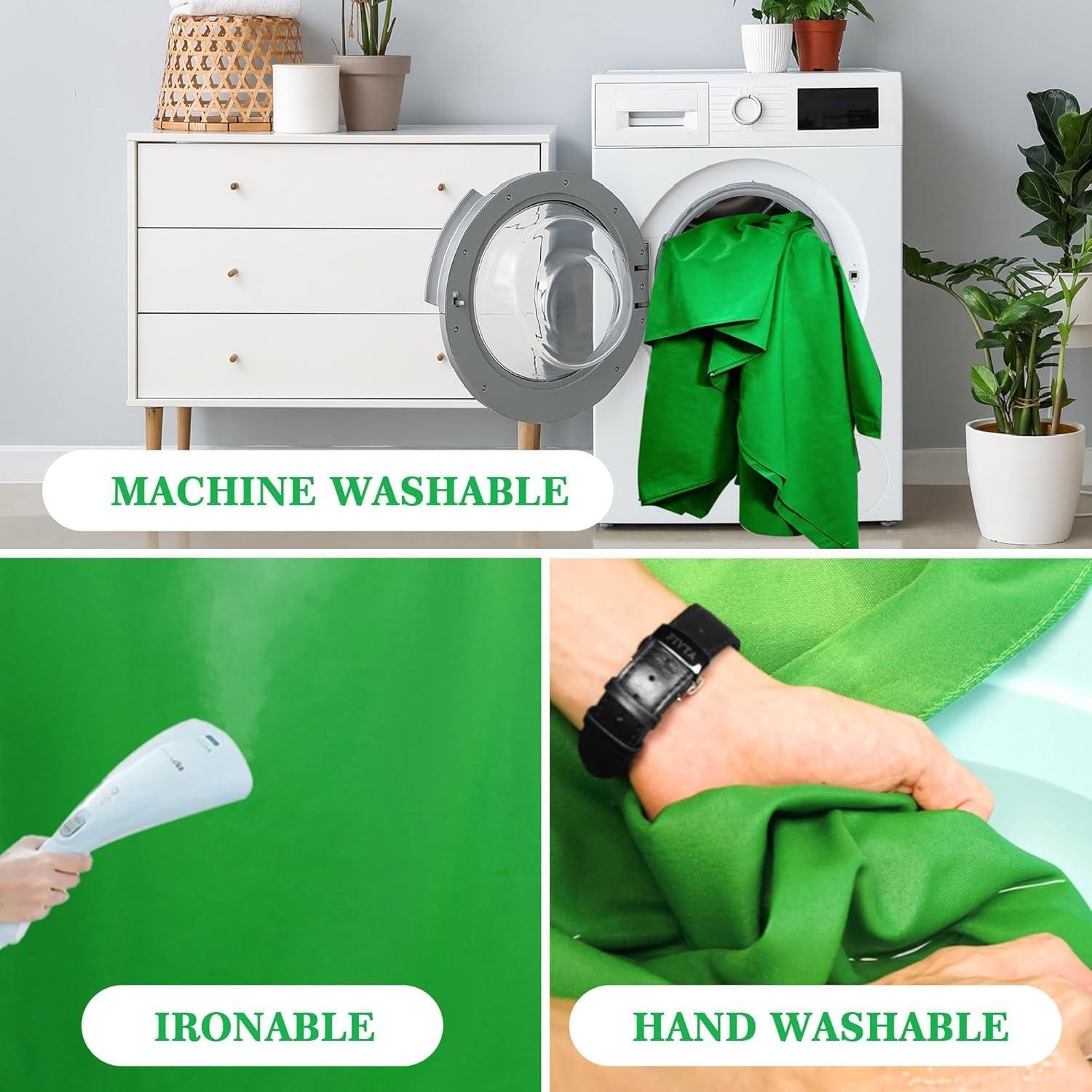 Fondo Verde Profesional LIVUCEE 1.83x2.44m Sin Arrugas