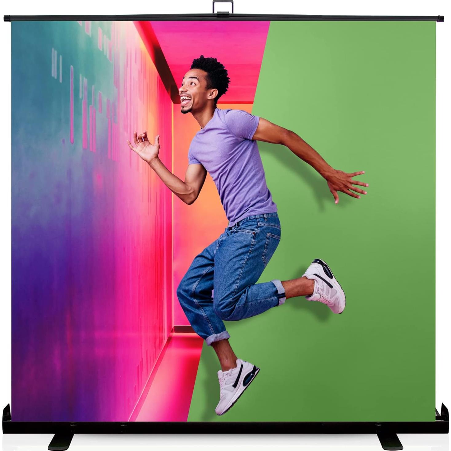 Pantalla Verde Colapsable KHOMO GEAR 2.20x1.93m para Streaming