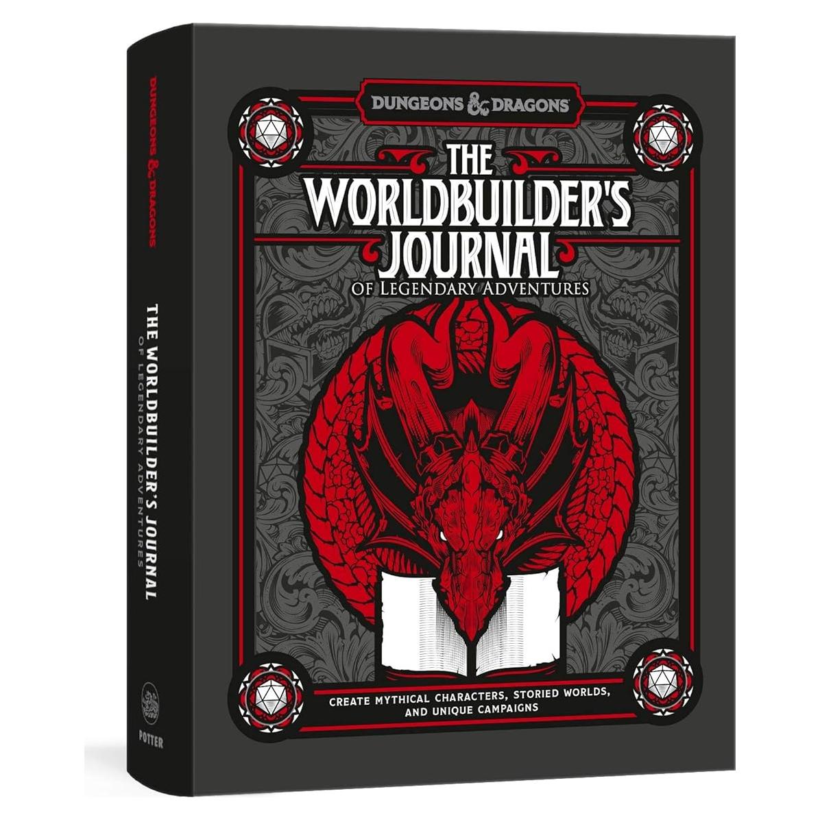 The Worldbuilder's Journal of Legendary Adventures (Dungeons & Dragons): 365 Questions to Help You Create Mythical Characters, Storied Worlds, and Unique Campaigns