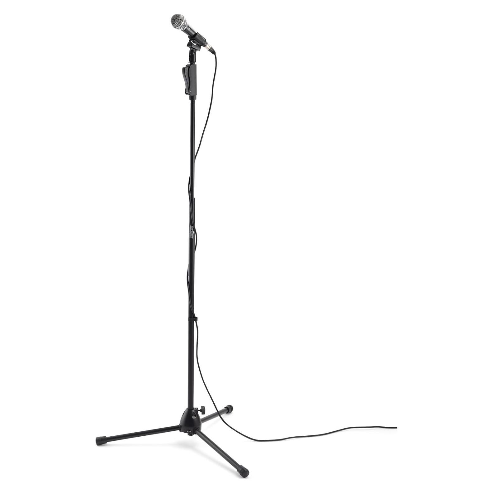 Soporte de Micrófono On-Stage MS7540 Ajustable Plegable Negro