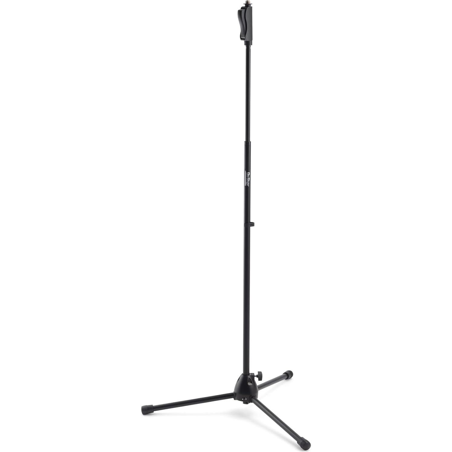 Soporte de Micrófono On-Stage MS7540 Ajustable Plegable Negro
