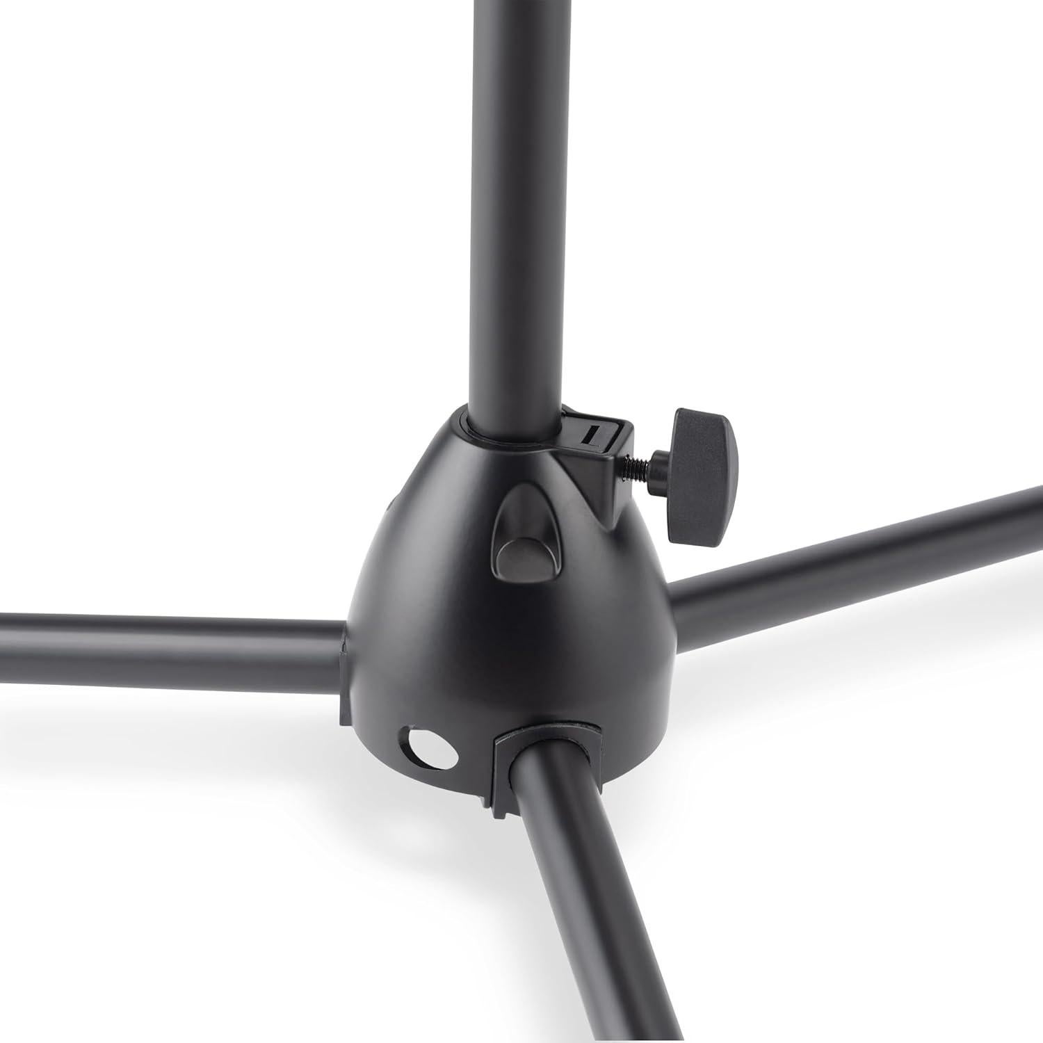 Soporte de Micrófono On-Stage MS7540 Ajustable Plegable Negro