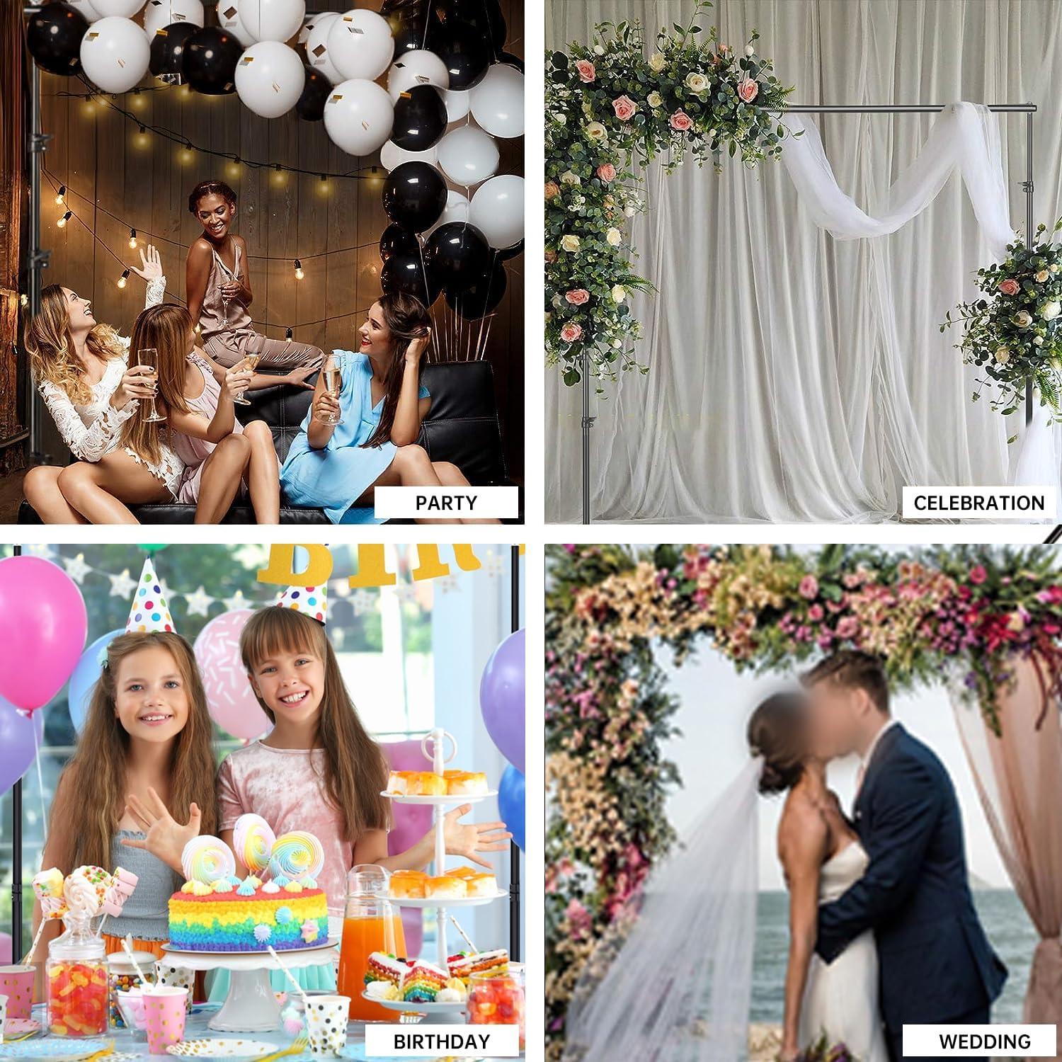 Kit de Soporte para Fondo de Fotografía BEIYANG 2.59m x 3.05m