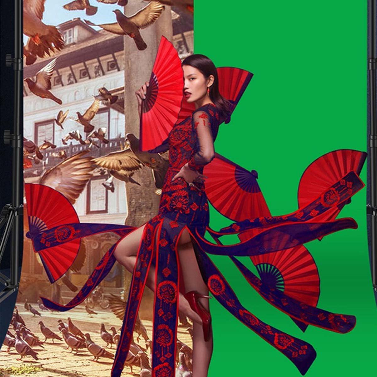 Fondo Verde para Fotografía HMTFOTO 1.5x2.1m Sin Costuras