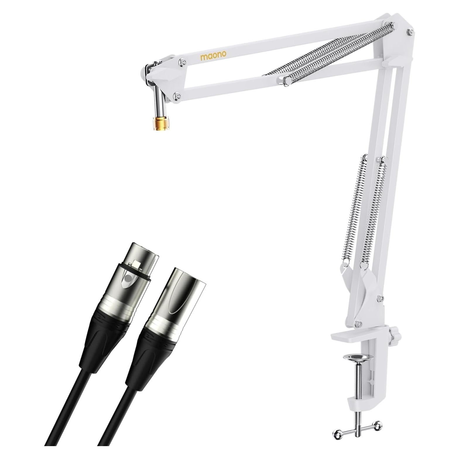 Soporte de Micrófono MAONO BA20 con Cable XLR Ajustable