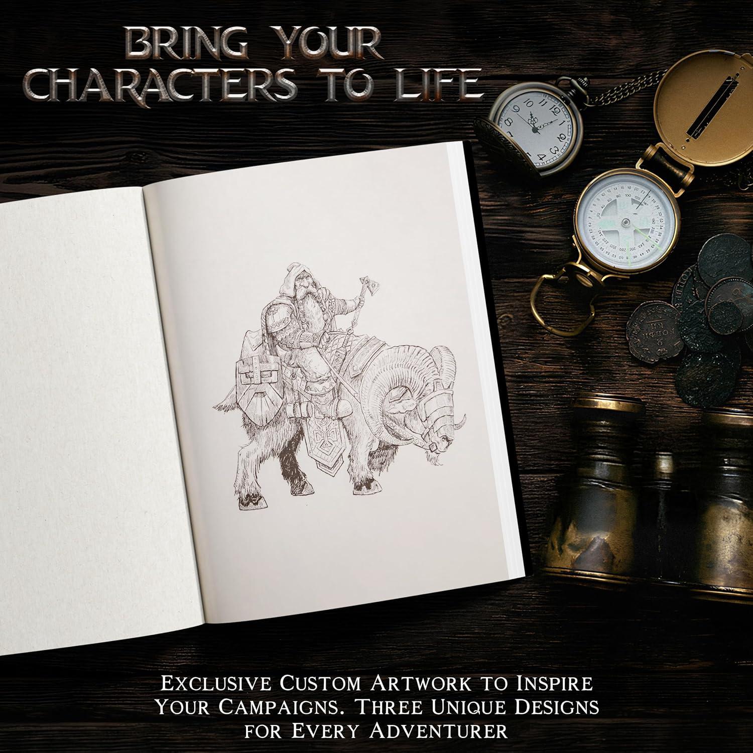 Cuaderno DND HORNATE A5 200 Páginas Cuero Relieve