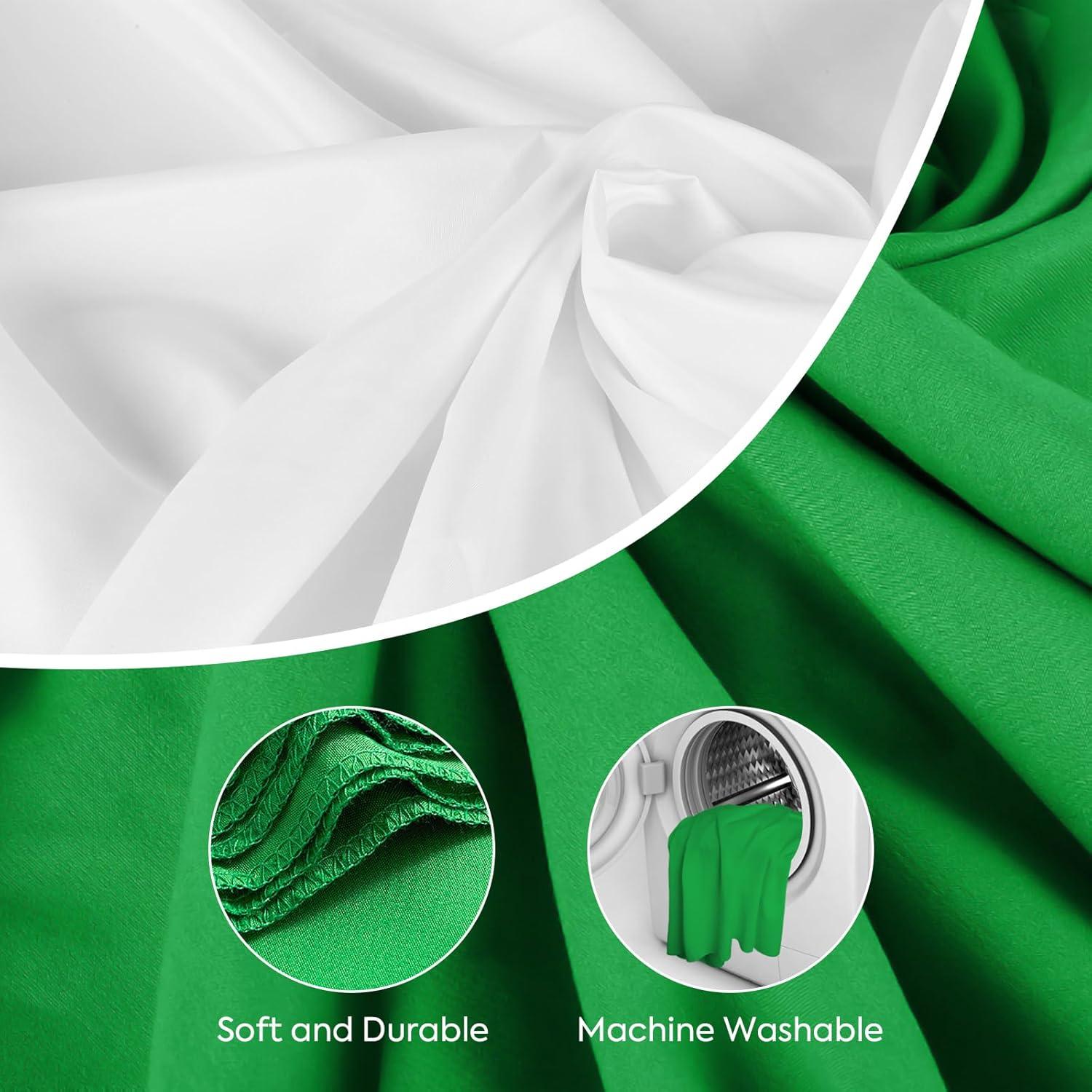 Soporte de fondo versátil SEDGEWIN 2x2m Chromakey blanco y verde