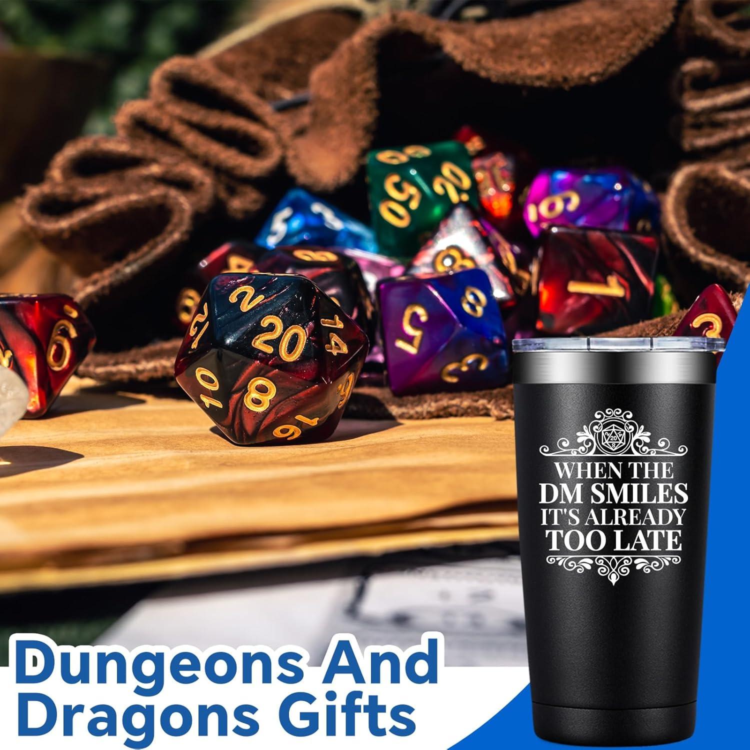 Taza de 20oz DOEARTE para Dungeon Master - Regalo D&D