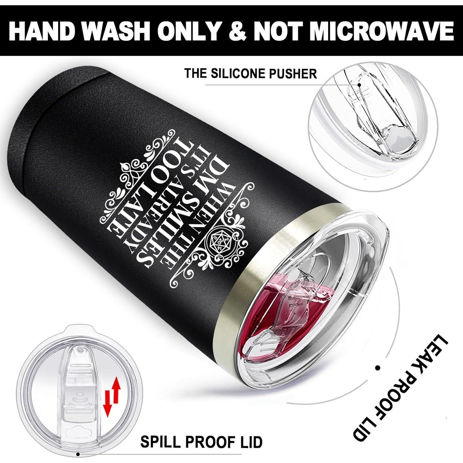 Taza de 20oz DOEARTE para Dungeon Master - Regalo D&D