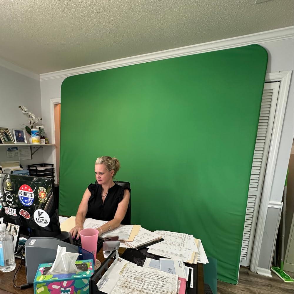 Kit de Fondo Verde y Blanco Glide Gear BCK 50 - 2.44x2.44 m