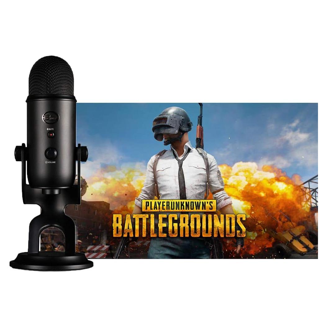Paquete de Streamer Blue Yeti + PUBG para PC