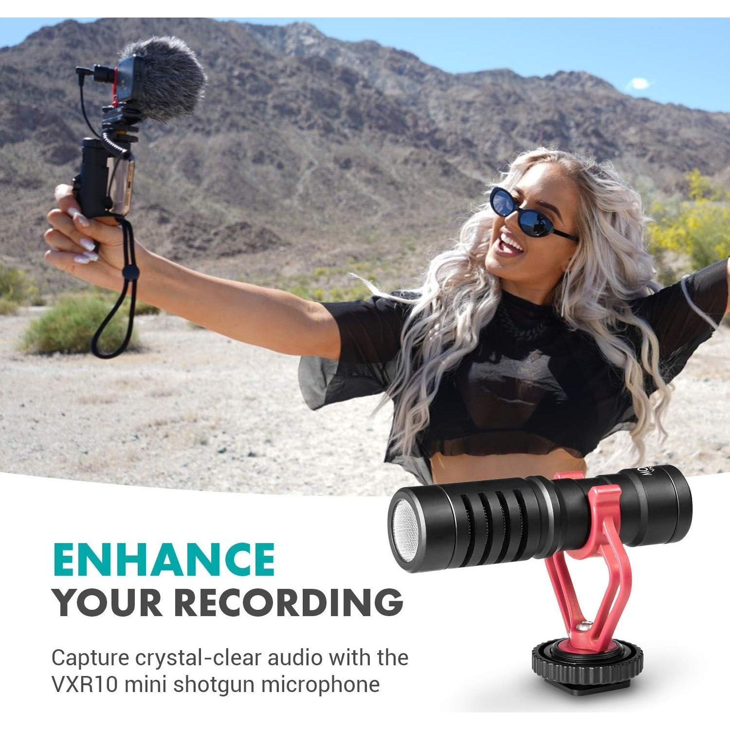 Movo Video Rig para Smartphone con Trípode y Micrófono