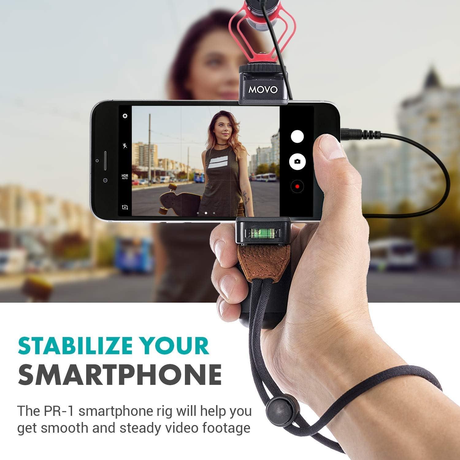 Movo Video Rig para Smartphone con Trípode y Micrófono