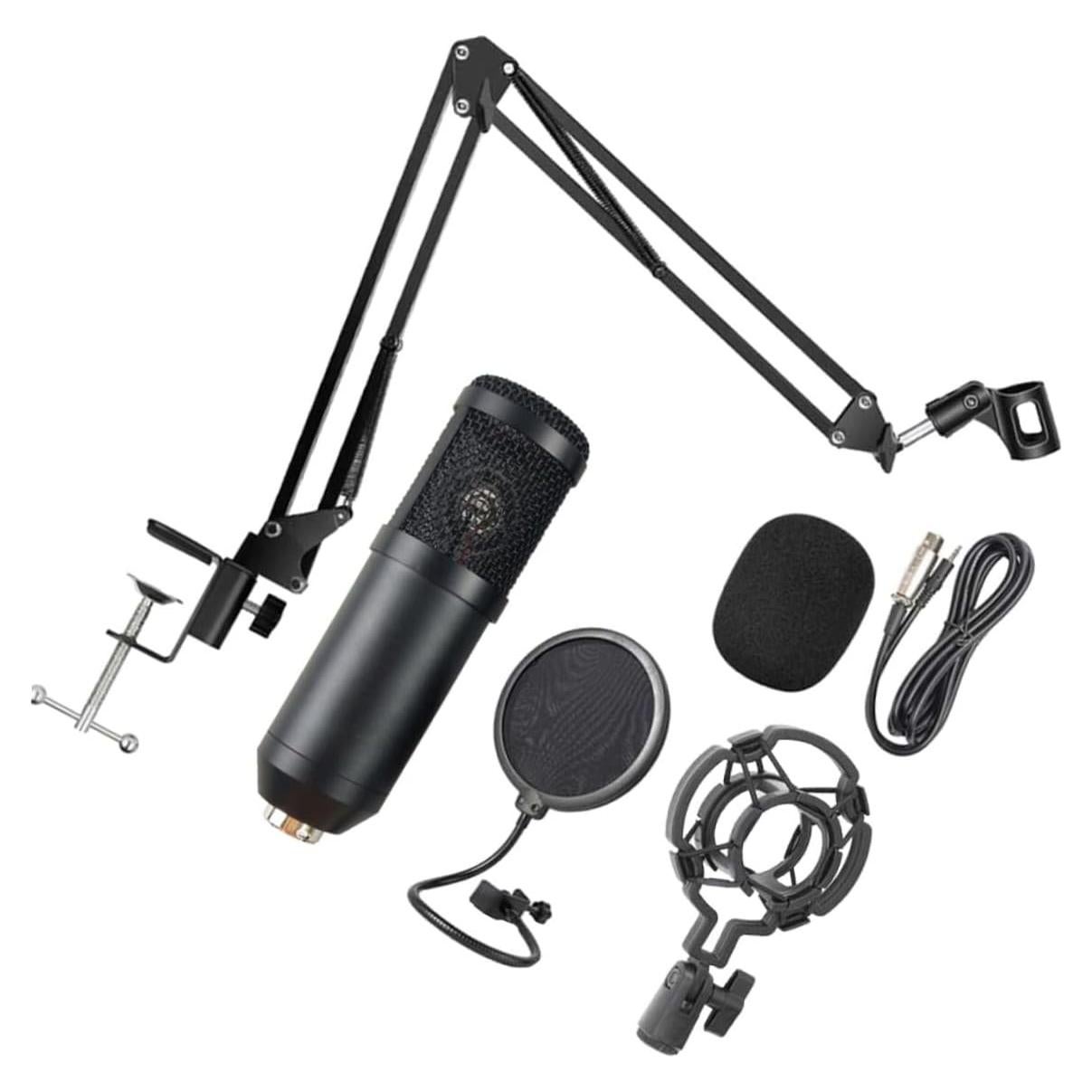 Micrófono USB Portátil Cardioide Abaodam para Streaming y Podcasting