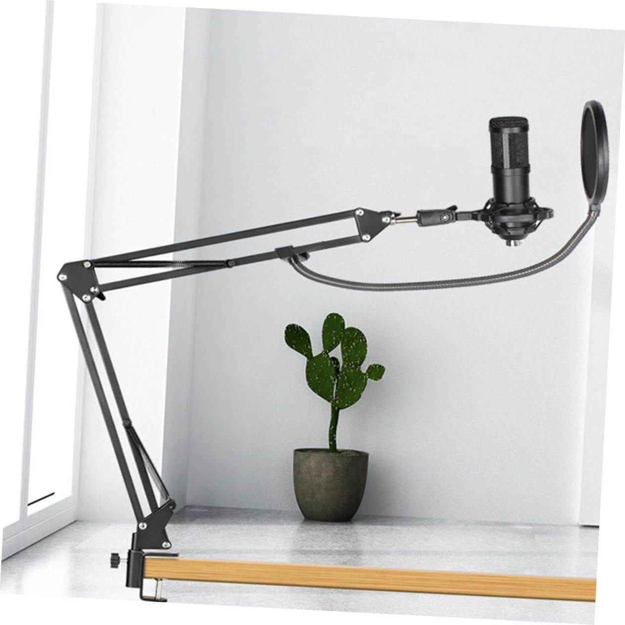 Micrófono USB Portátil Cardioide Abaodam para Streaming y Podcasting