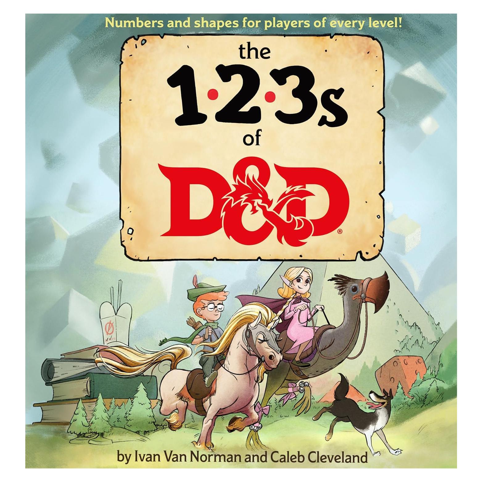 Libro Infantil D&D 123s Español Wizards of the Coast