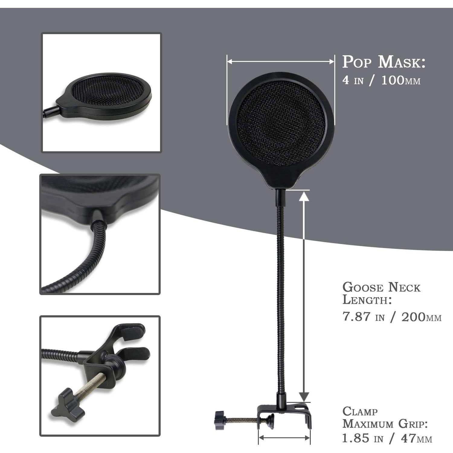 Filtro Antiviento YOUSHARES para Micrófono Wave:3 100mm