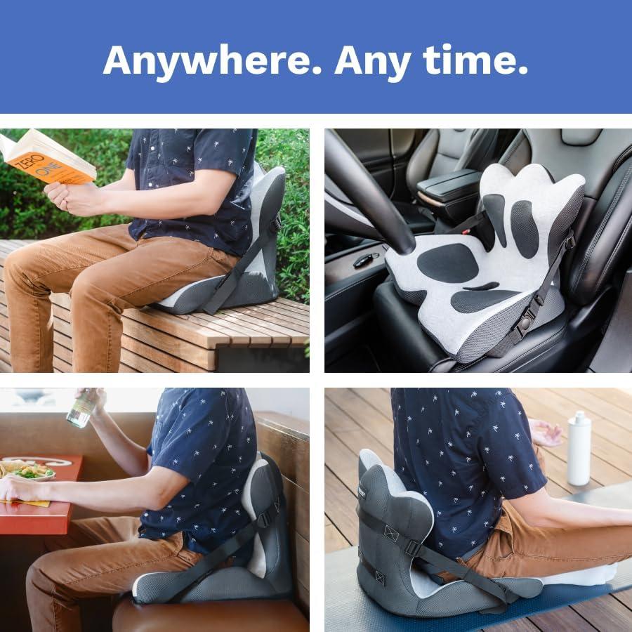 Almohada Soporte Lumbar Lifted Lumbar Ajustable Ergonómica