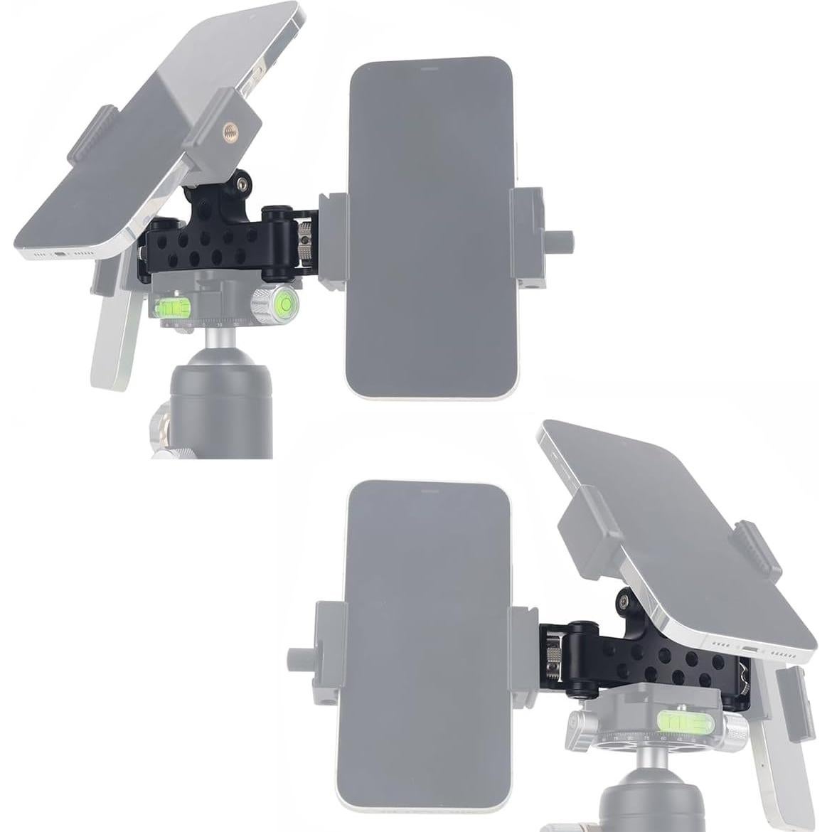 Adaptador de Montaje Triple Rigdance para 3 Teléfonos 180°