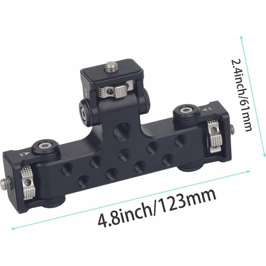 Adaptador de Montaje Triple Rigdance para 3 Teléfonos 180°