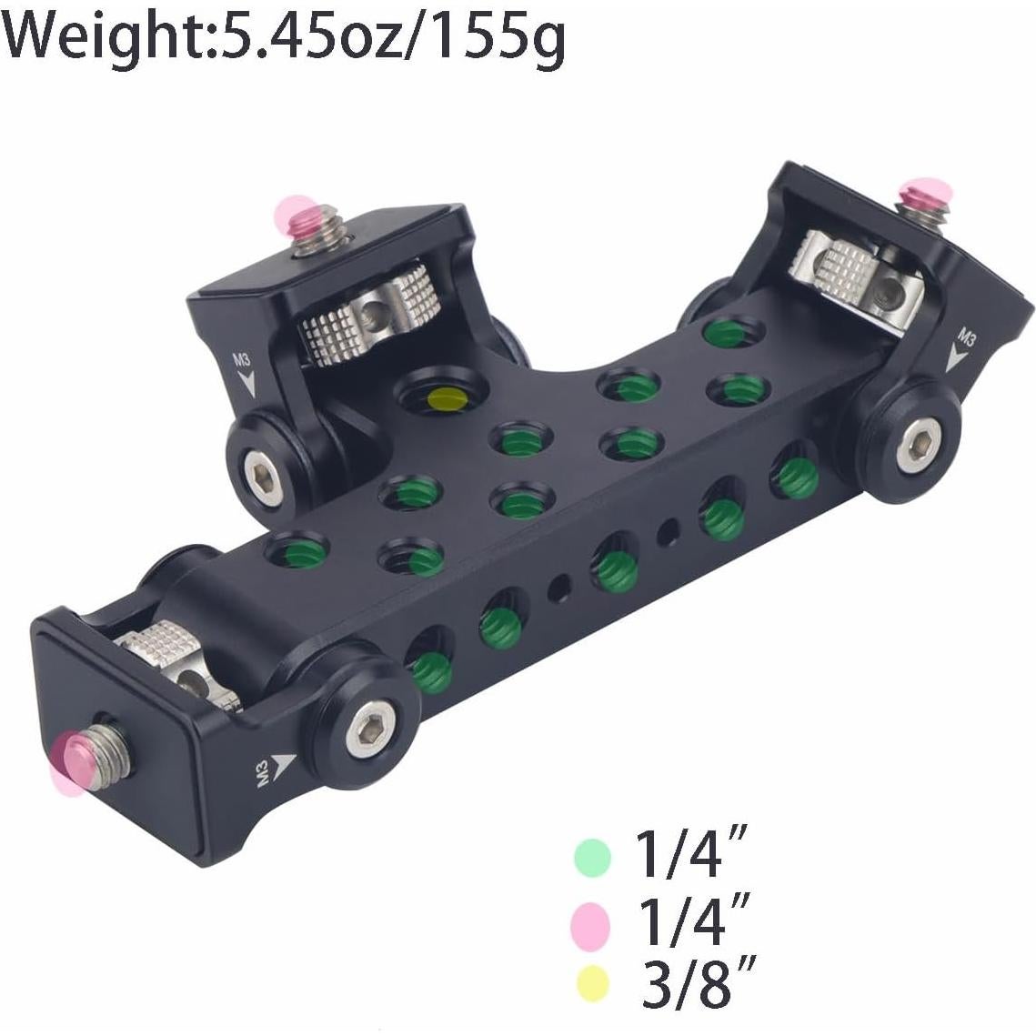 Adaptador de Montaje Triple Rigdance para 3 Teléfonos 180°