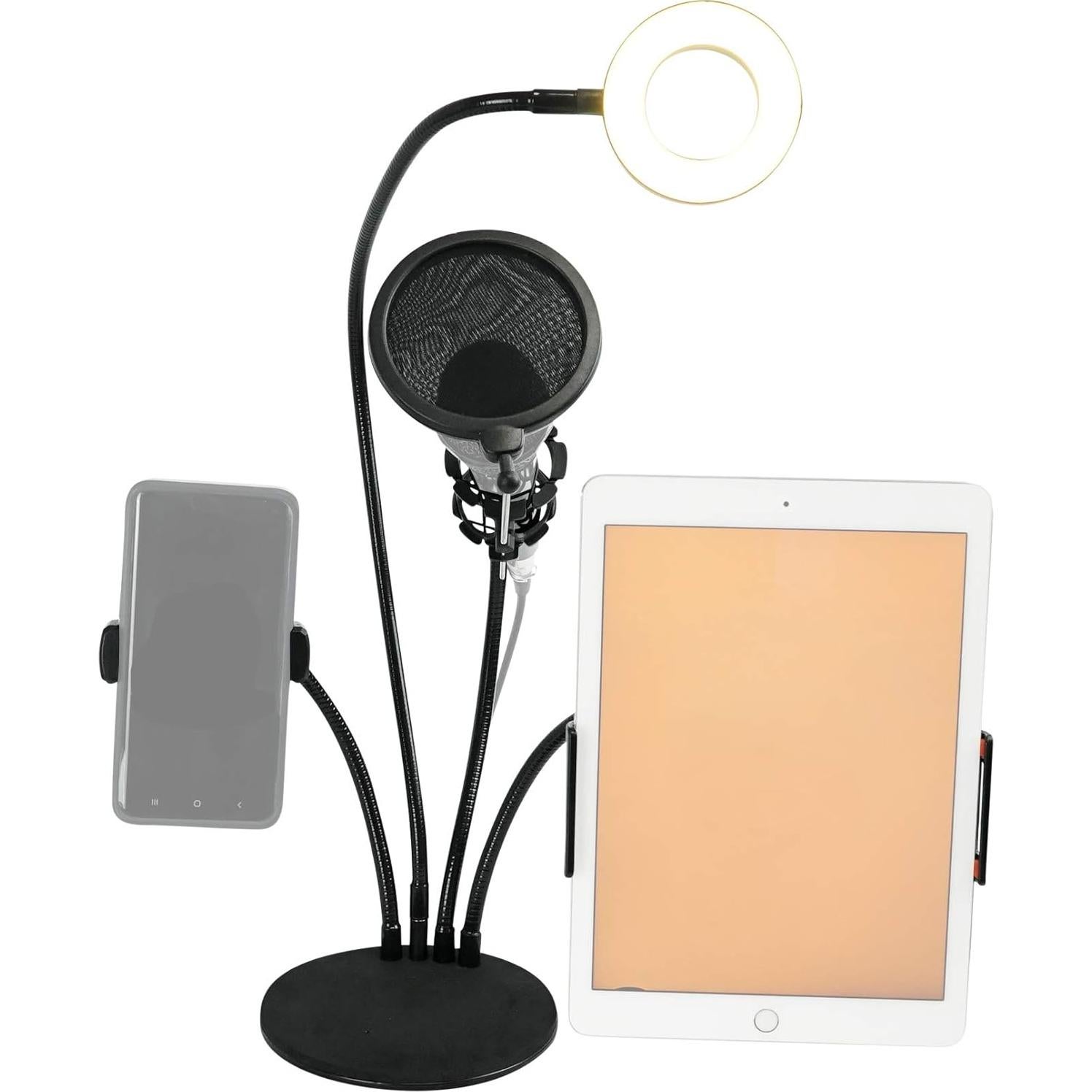 Luz de Selfie LED LIVESHOW4LTM para Streaming y Redes Sociales