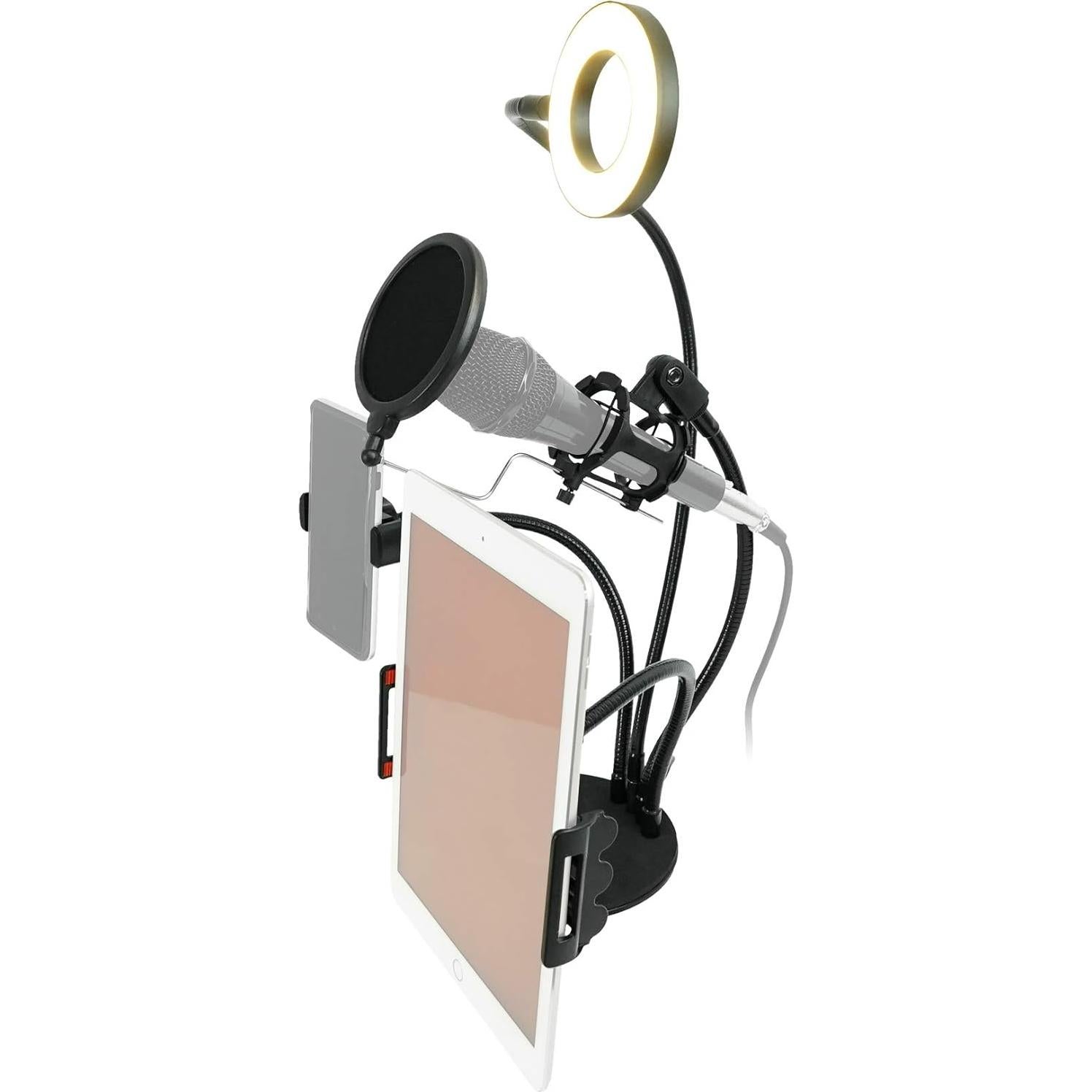 Luz de Selfie LED LIVESHOW4LTM para Streaming y Redes Sociales