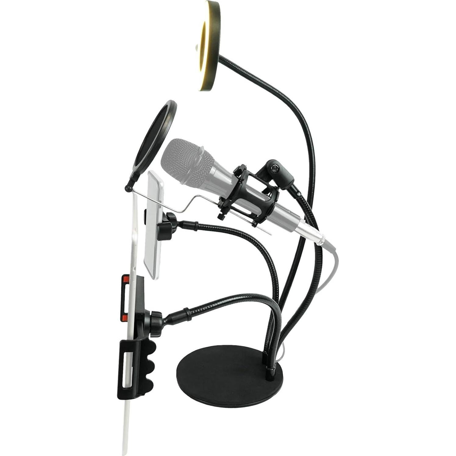 Luz de Selfie LED LIVESHOW4LTM para Streaming y Redes Sociales