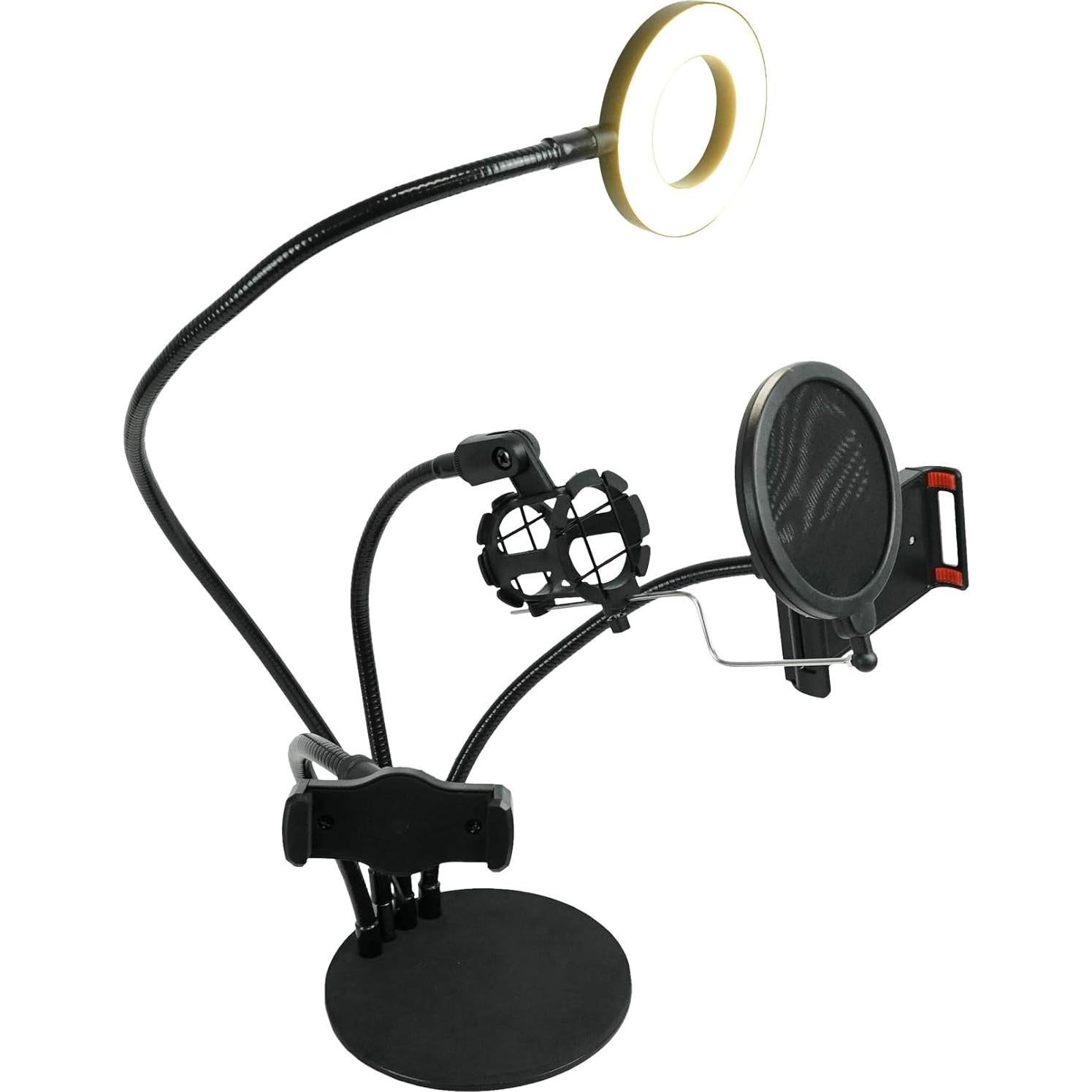 Luz de Selfie LED LIVESHOW4LTM para Streaming y Redes Sociales