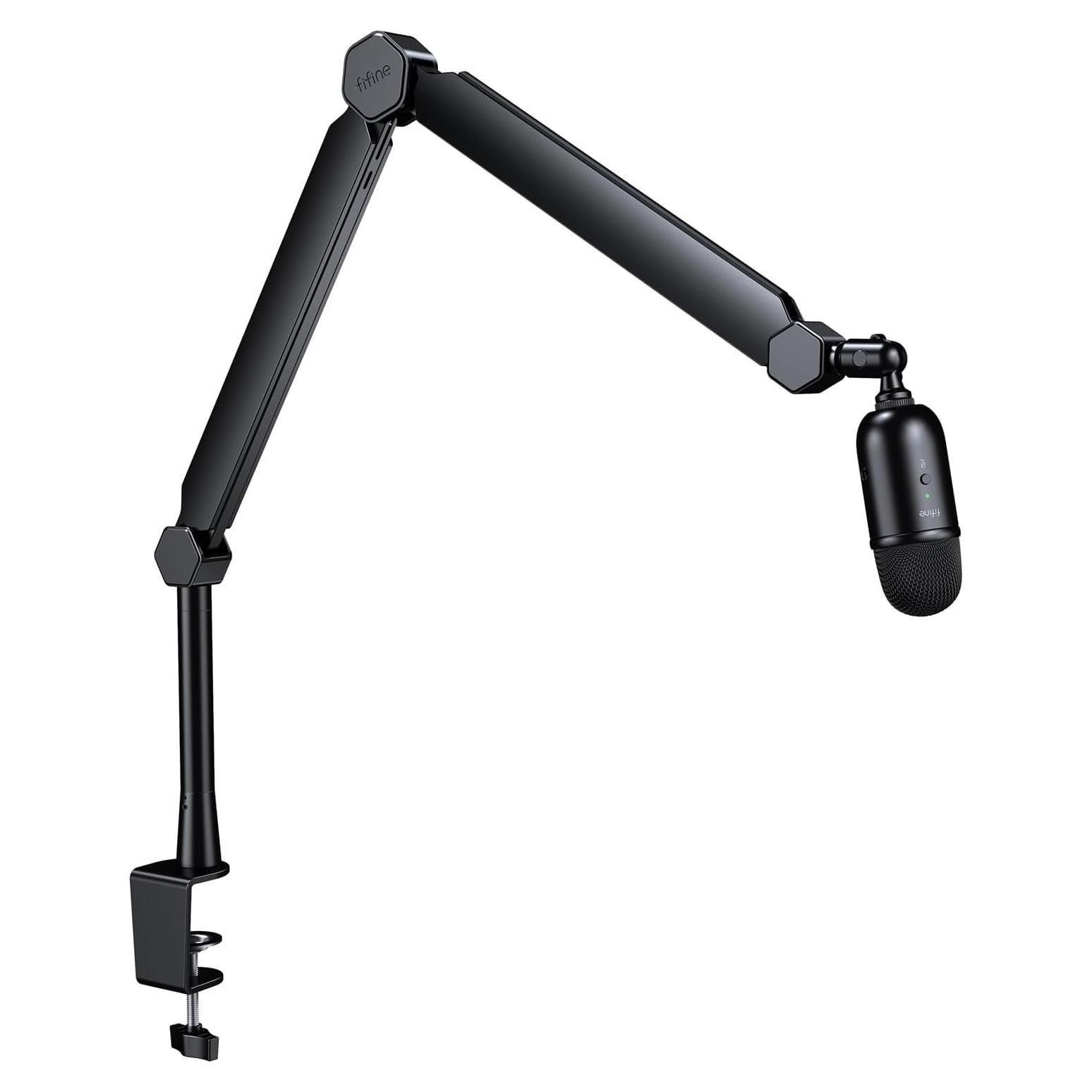 Kit Micrófono USB FIFINE K678+BM66T con Soporte y Control de Ganancia