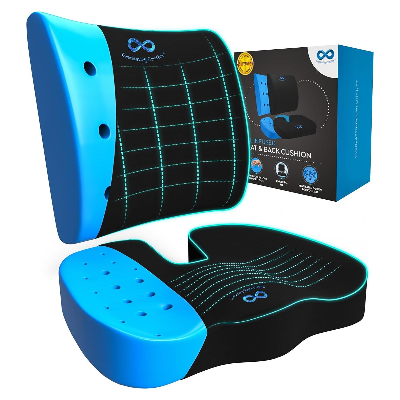 Combo Cojín Espuma Viscoelástica Everlasting Comfort - Soporte Lumbar