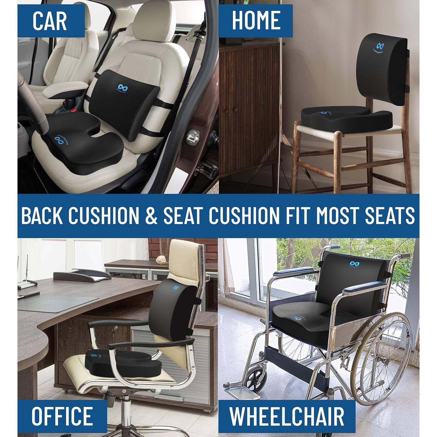 Combo Cojín Espuma Viscoelástica Everlasting Comfort - Soporte Lumbar