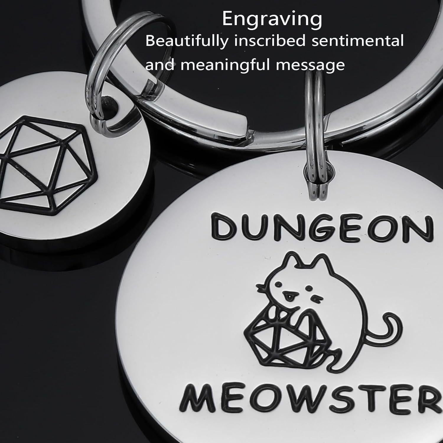 Llavero Dungeons And Dragons HUTIMY 30mm Joyería Unisex