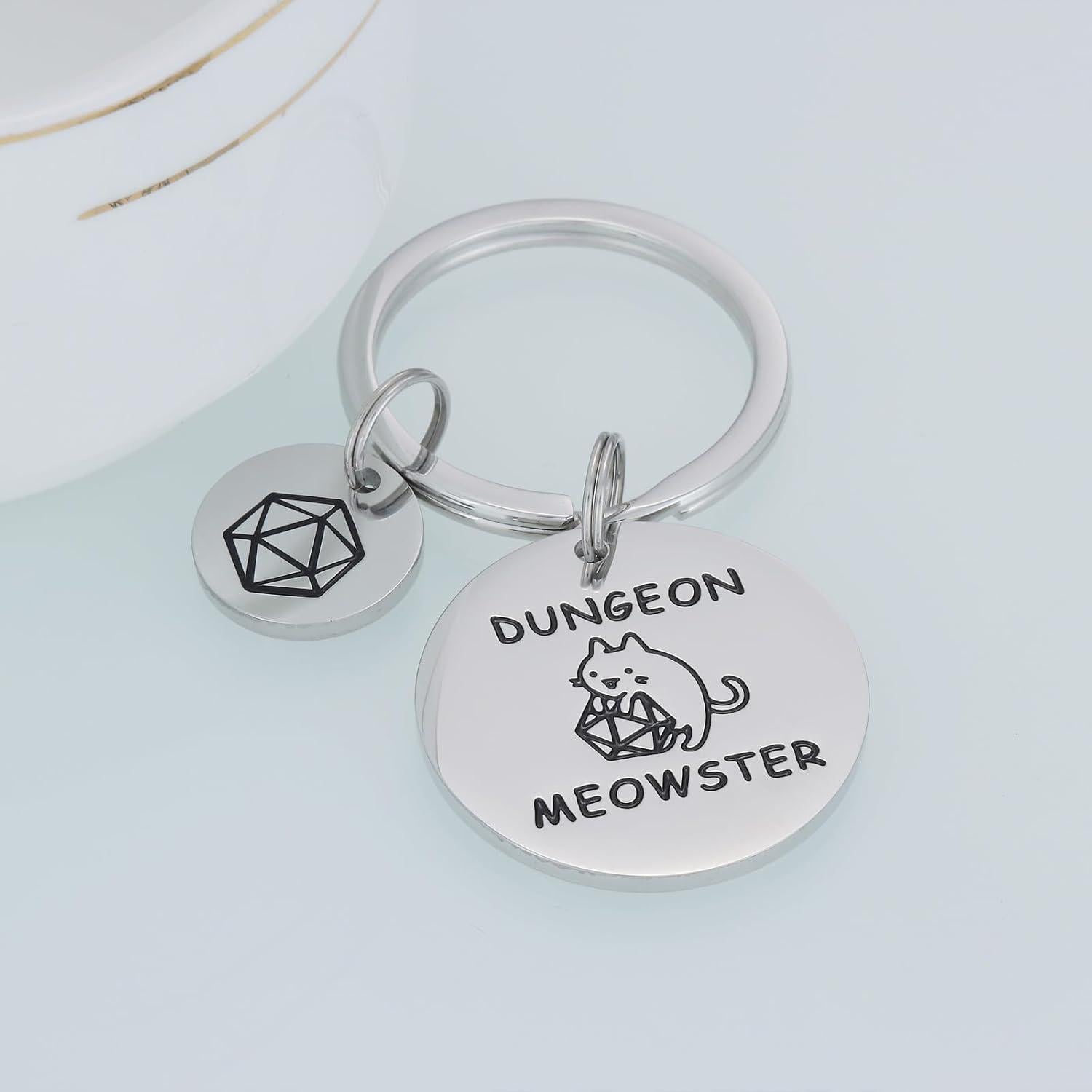 Llavero Dungeons And Dragons HUTIMY 30mm Joyería Unisex