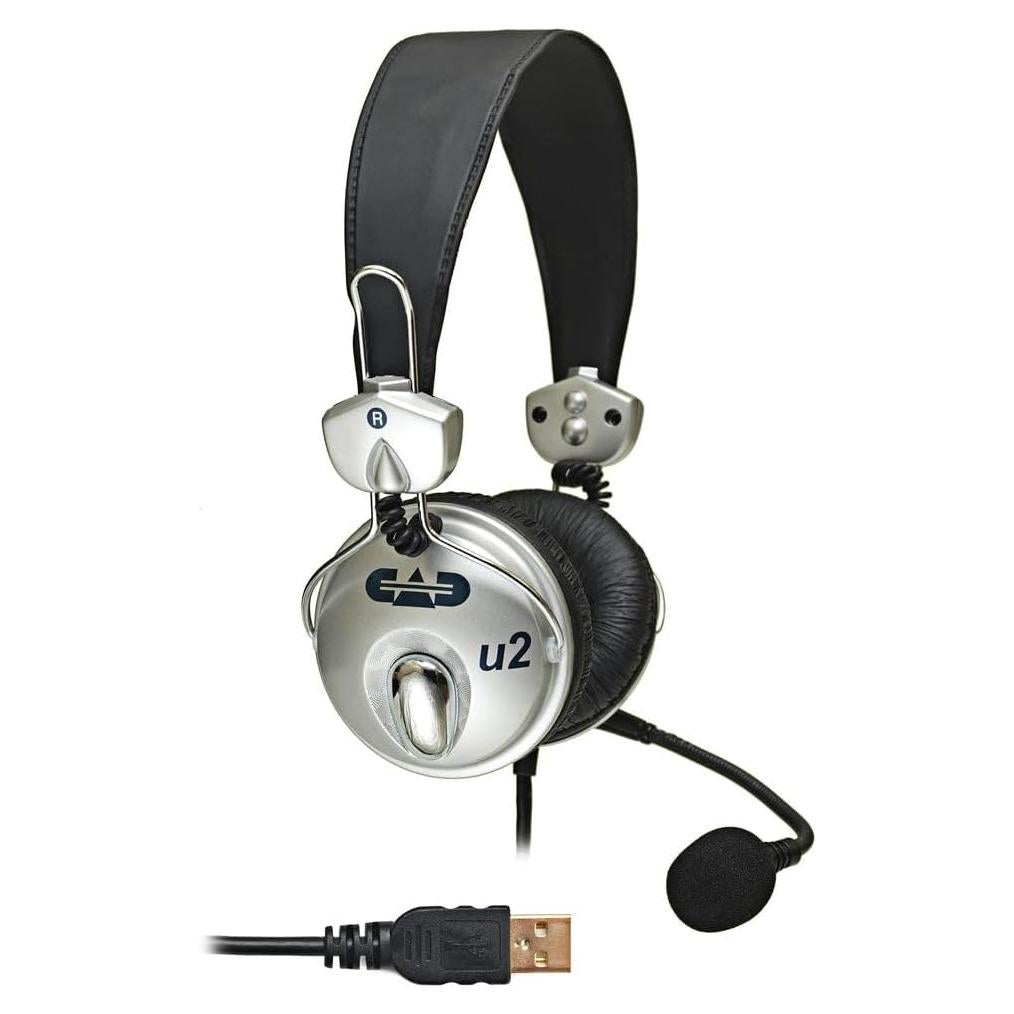 Auriculares Estéreo USB CAD Audio U2 con Micrófono Cardioide