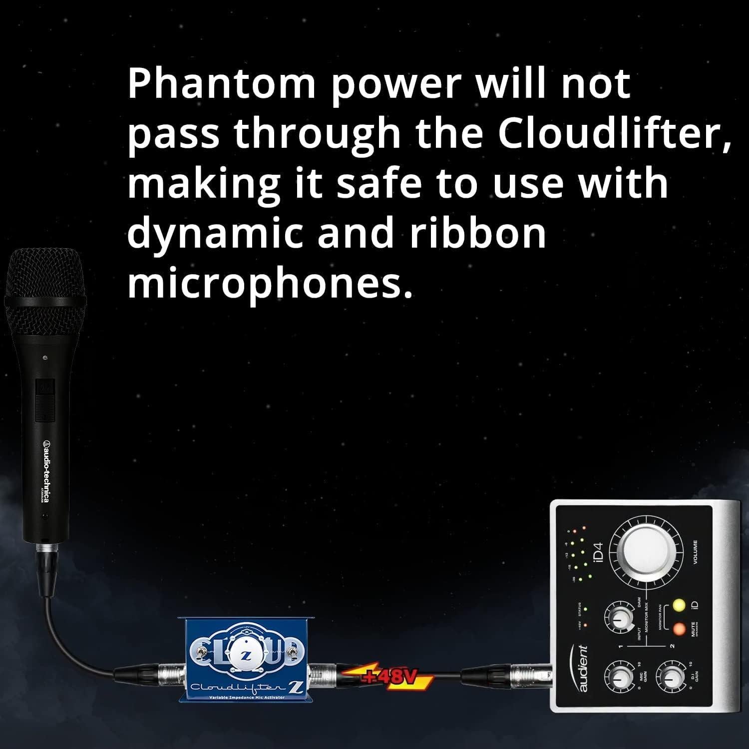 Paquete Micrófono Dinámico Cardioide USB/XLR Blucoil AT2005USB