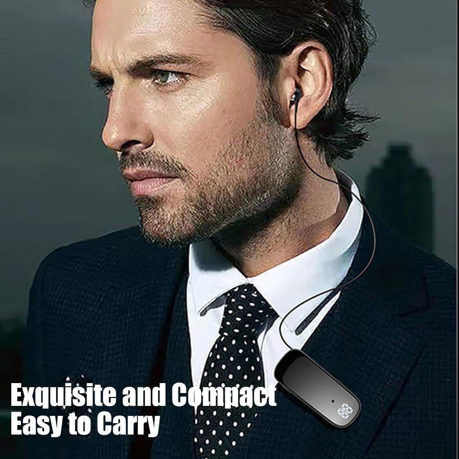 Auriculares Bluetooth Ciciglow Retráctiles con Pantalla LED