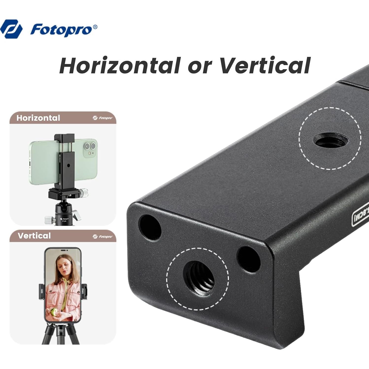 Soporte de trípode Fotopro SJ-98 para teléfono ajustable