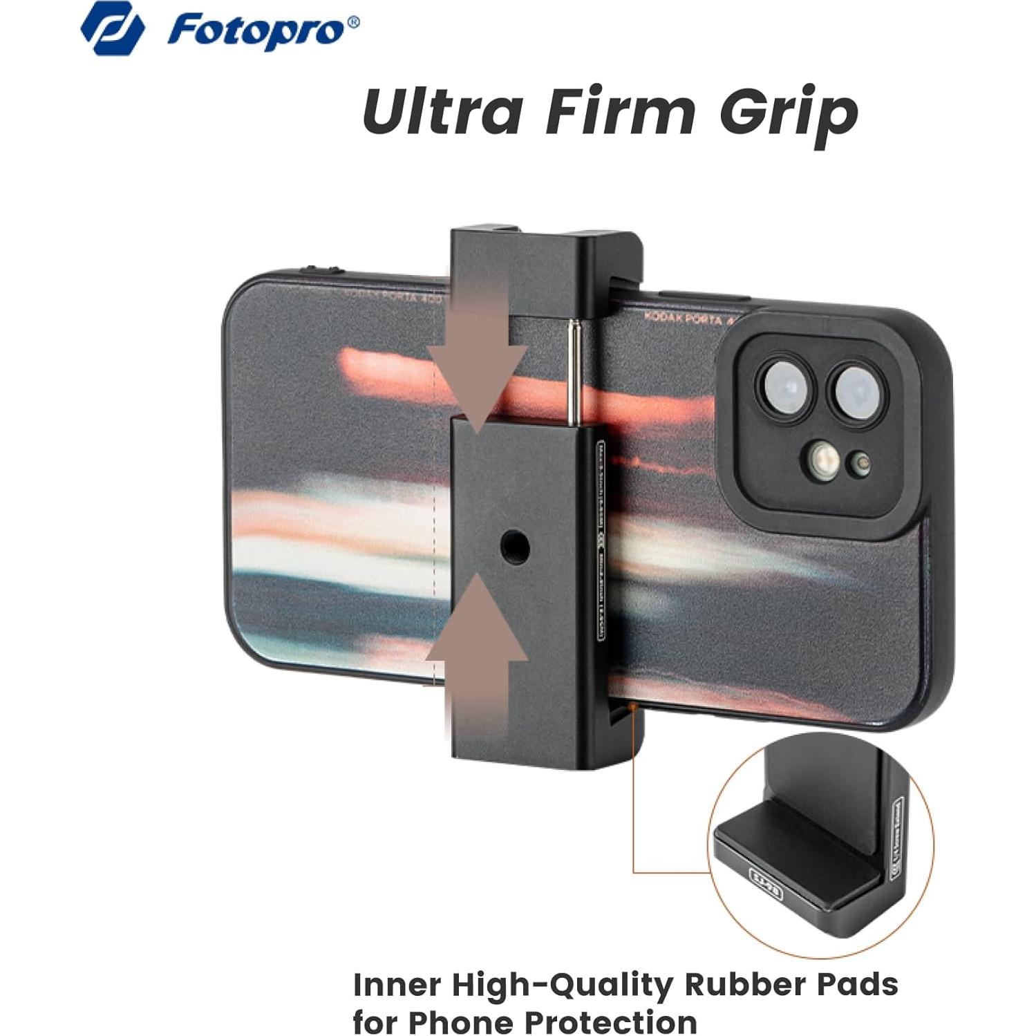 Soporte de trípode Fotopro SJ-98 para teléfono ajustable