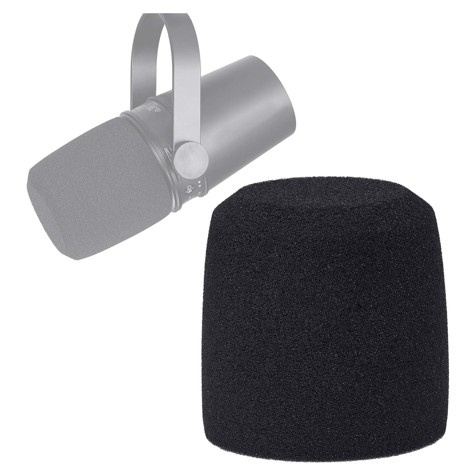 Filtro Pop de Espuma SUNMON para Micrófono Shure MV7 - Mejora Sonido