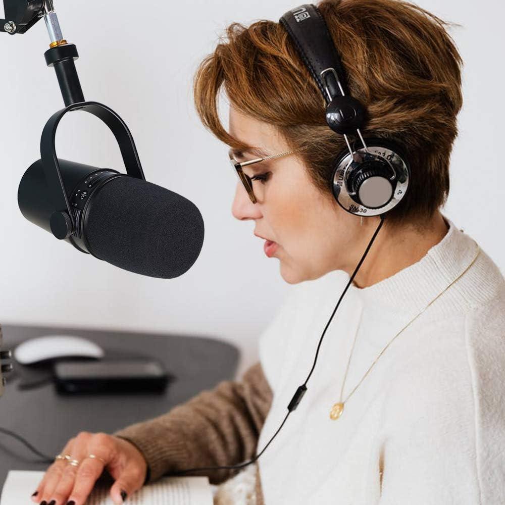 Filtro Pop de Espuma SUNMON para Micrófono Shure MV7 - Mejora Sonido